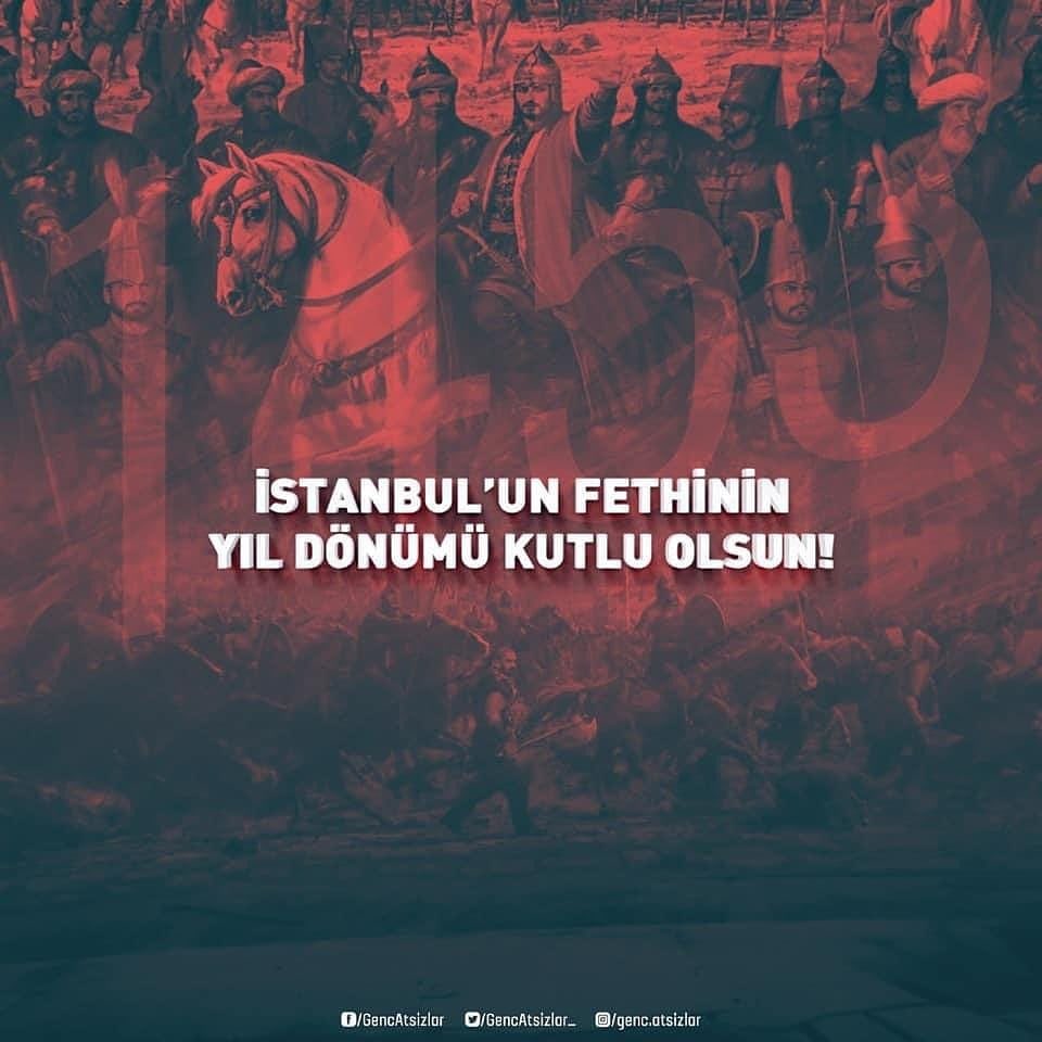 istanbulotuken's tweet photo. İstanbul’un fethinin yıl dönümü kutlu olsun.

Irkınızı hiçe saydı Hazreti Fatih. 
Biraz daha yaşasaydı Hazreti Fatih 
Ne Venedik kalacakti, ne Floransa...
Hoş geldiniz diyecekti bize Fransa!

#hüseyinnihalatsız #fatihsultanmehmet #istanbul #GençAtsızlar https://t.co/eoFd4lrUyk