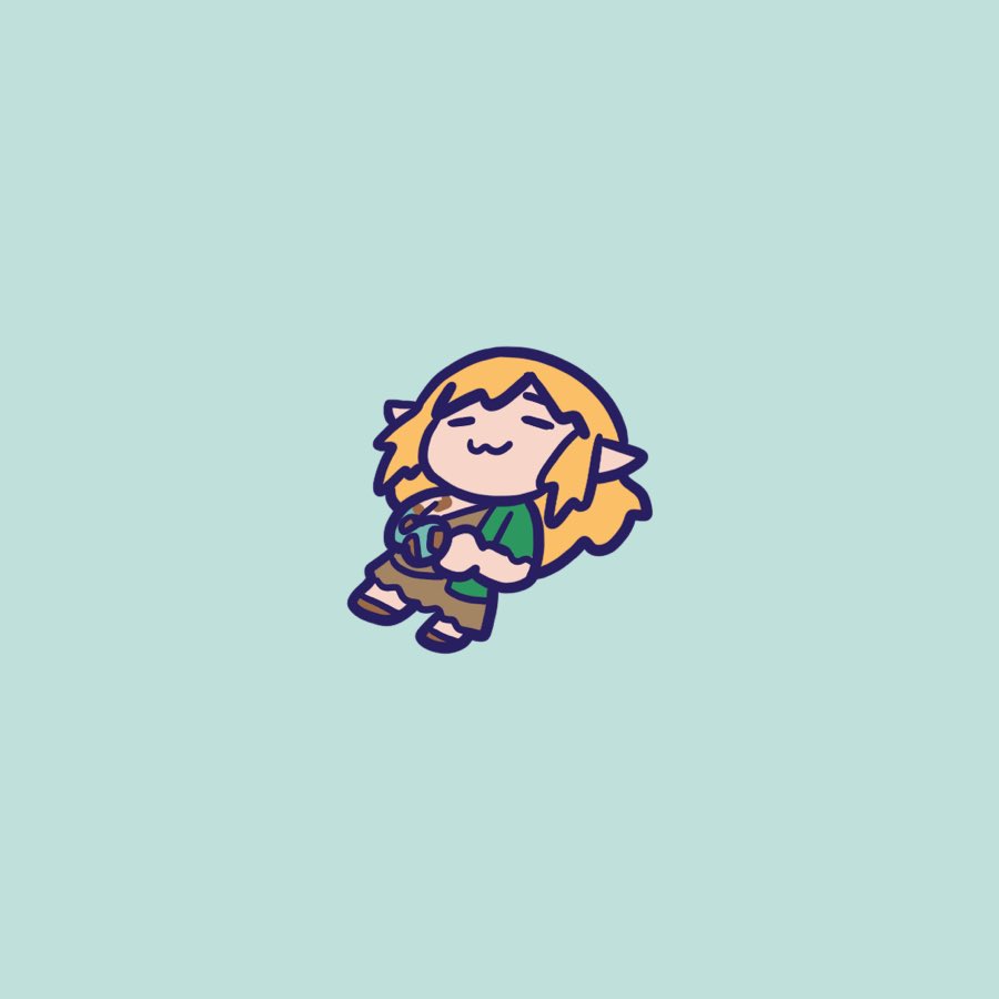 リンク(ゼルダの伝説) 「i'm working on totk chibi merch but tbh 」|fai @ drawing poopingのイラスト