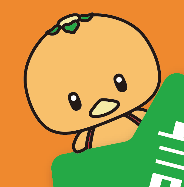 「印刷に出ないこだわり(自己満足とも言う)ポイント。 みかんかっぱちゃんのお手々が」|KAZE／高橋賢治のイラスト