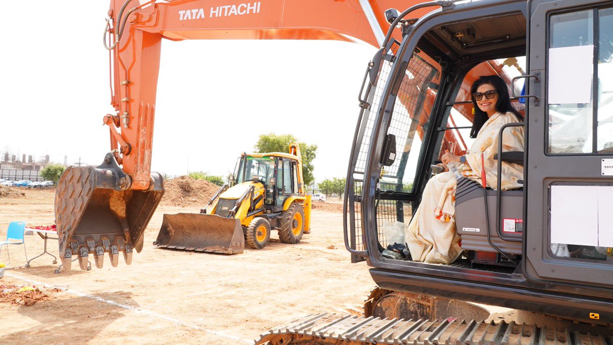 We have commenced the construction of @saplabsindia's new 41-acre campus in #Bangalore. The campus in Devanahalli will be a reflection of @SAP’s vision towards minimizing environmental impact and is designed to be #NetZero, #WaterPositive & #CarbonNeutral in operations.