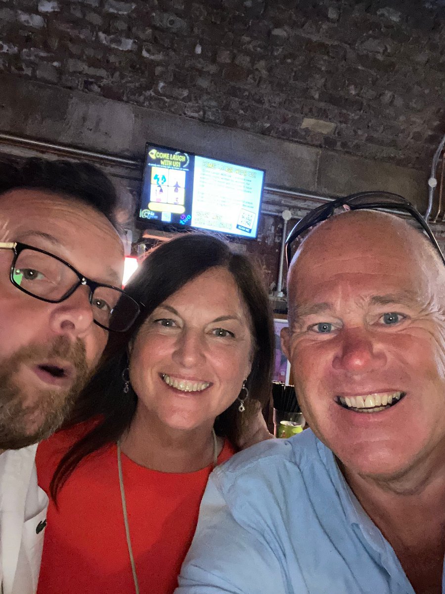 actormichaela's tweet photo. Me @keithehyland @AANicol2 started our acting journey together a long time ago. Finally we are all together again with the best agent @LucyRichAgent @AtiusManagement Good things come to those who work their butts off &amp; never stop believing &amp; knowing their own worth. #AtiusSocial https://t.co/FYye5JIfXp