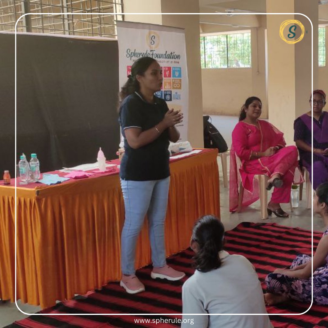 SpheruleNGO's tweet image. Check out these heartwarming moments from our World Menstrual Hygiene Day celebration and sanitary napkin distribution event held yesterday at Wadgaon Sheri & Mundhwa! 
#WorldMenstrualHygieneDay #PeriodPositive #SpheruleFoundation #Spherule #NGO #CSR