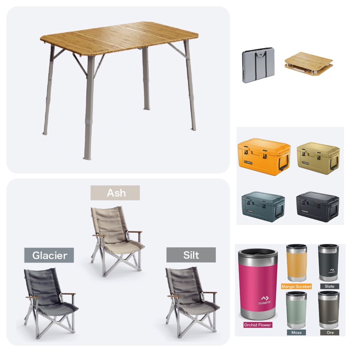 AutolifeYou's tweet image. 当店オリジナルDOMETICアウトドアセット!内容はテーブル、チェア2脚、アイスボックス、サーモタンブラー2個。チェア、アイスボックス、サーモタンブラーはカラー選択可。

#DOMETIC
#OUTDOOR
#ドメティック
#アウトドア 
#バンブーキャンプテーブル
#アイスボックス
#キャンプチェア
#サーモタンブラー