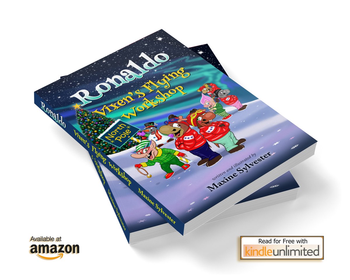 Ronaldo: Vixen's Flying Workshop available now!

'If you are still looking for a lovely Christmas gift for the young ones, this is certainly a book you should consider.' - Review

amazon.co.uk/dp/B081KYK2MZ

#booksforchristmas #christmasbooksforkids