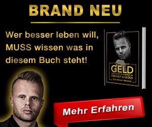 Gunnar Kessler verschenkt für kurze Zeit seinen Besteller:
„G E L D – die 3 Schritte zu Reichtum, Freiheit und Glück“
Sichere Dir jetzt Dein Exemplar, bevor alle vergriffen sind.

digistore24.com/redir/324309/s…