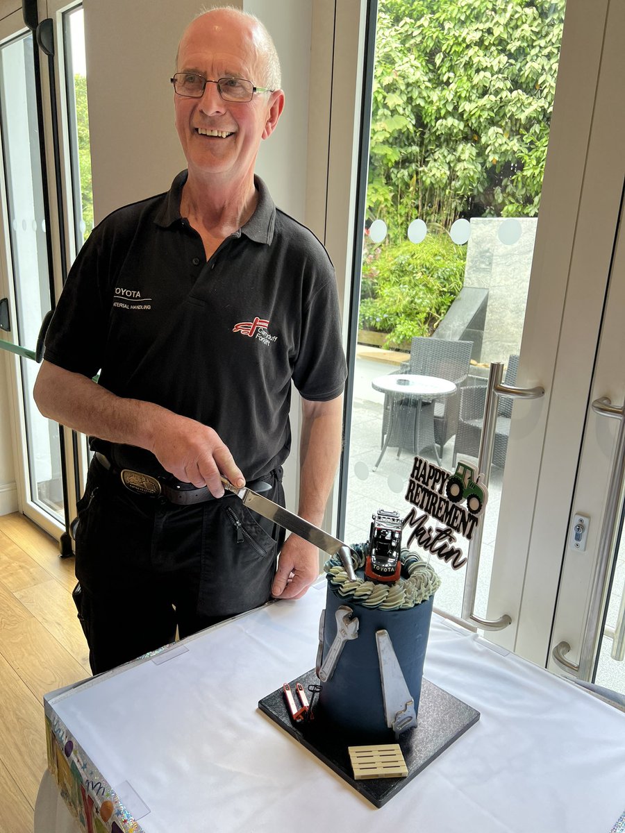 cfl_ni's tweet photo. Wishing  Martin  all the best on his retirement after 23 years service https://t.co/gVDTeHvbDT