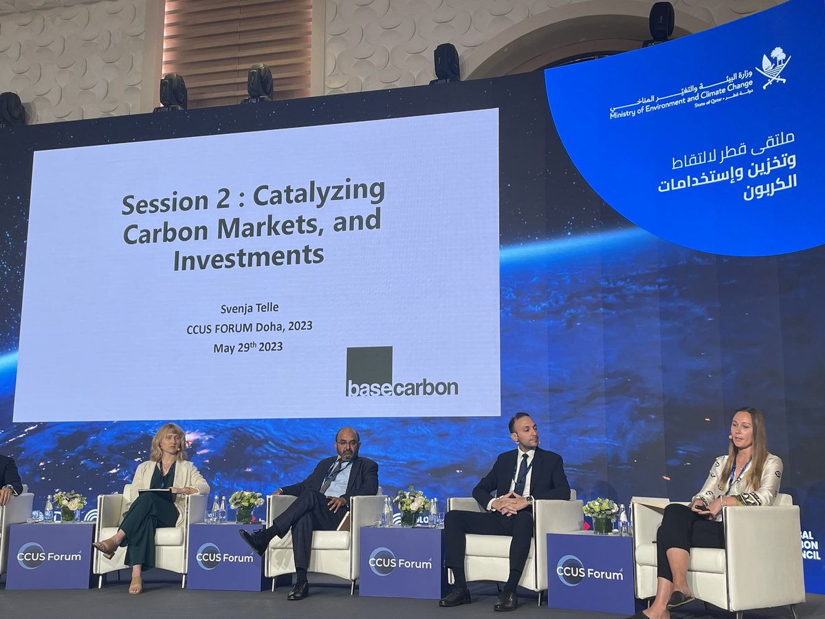 Womennclimate's tweet photo. Speaker @svenjatelle at @CCUS_forum representing @BaseCarbonInc! Find Svenja and more women and climate speakers in our Speaker Database: https://t.co/L78ofACACE #ccus #women #panel #speaker https://t.co/707Y8HA62T