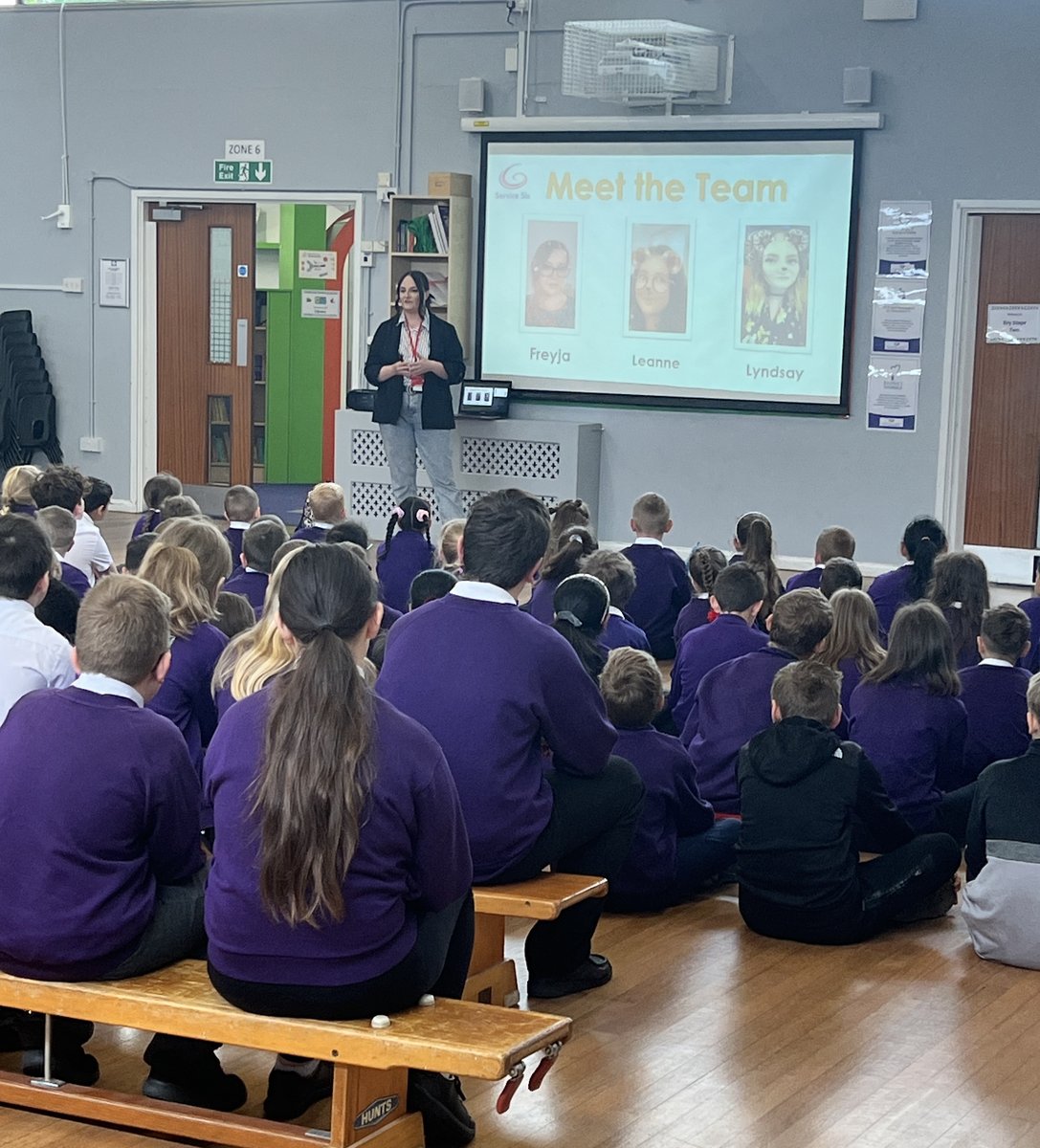 Thank you @ServiceSix1 for delivering an important message to our KS2 children. #KCSIE #TALKTOATRUSTEDADULT