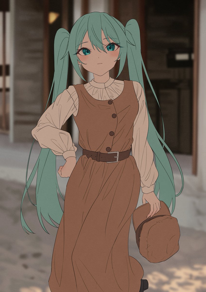 初音ミク 「wip」|あまあまのイラスト