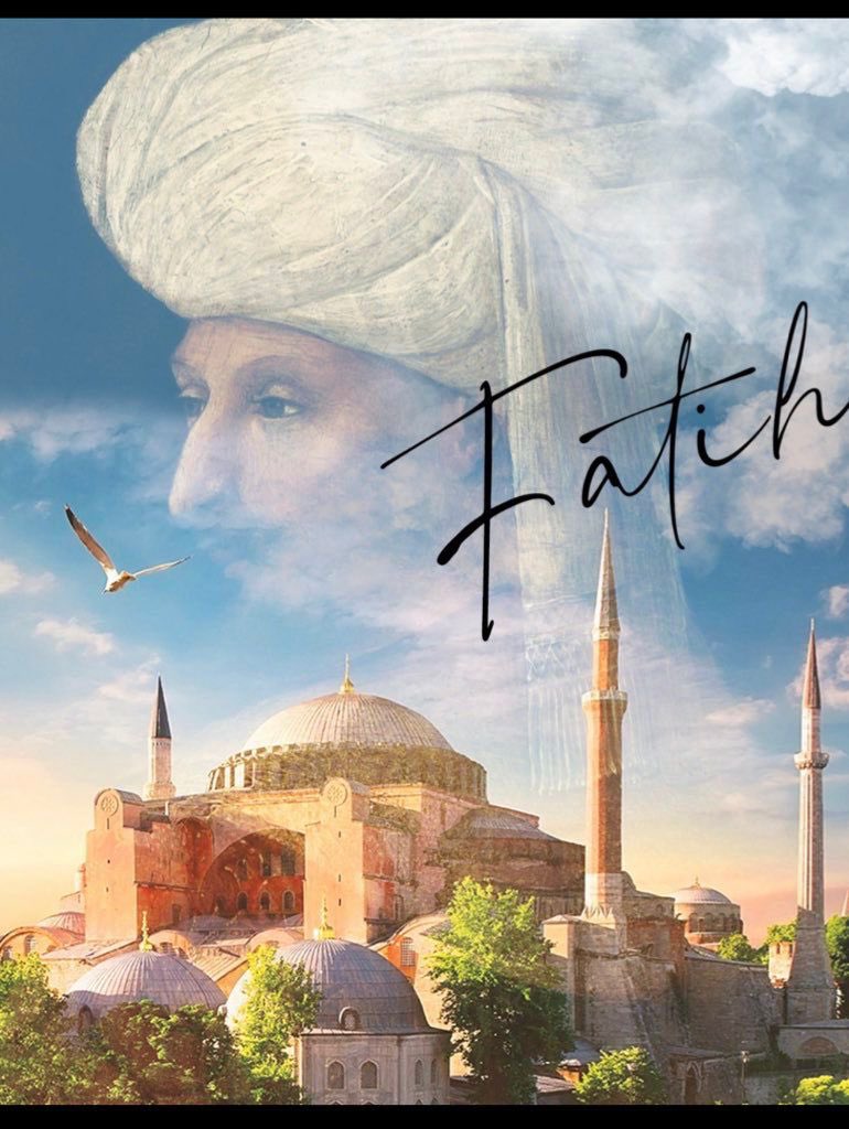 FarukKocTR's tweet photo. Geceler vardır dirilişe gebedir. 
Fecr olur! Şehr-i İstanbul Feth olunur. 
Bir çağ kapanır; bir çağ açılır... 

570.yılında #İstanbulunFethi'ni kutluyor; bu kadim şehri milletimize miras bırakan Fatih Sultan Mehmet Han'ı ve şanlı ordusunu rahmetle anıyorum. https://t.co/Y3hTol6AvP
