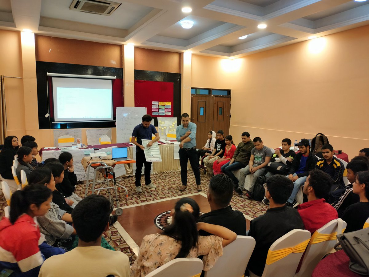 RaajenM's tweet photo. Five Days Capacity Building Training on Comprehensive Sexuality Education (#CSE) led by #BYAN and supported by @RHRNNepal is concluded with increased understanding on various component of CSE among 27 young people with different disabilities. 
#CSEforAll, #youthsrhr, #youthrights https://t.co/kBt5P14941