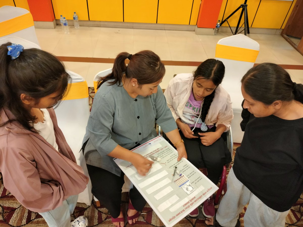 RaajenM's tweet photo. Five Days Capacity Building Training on Comprehensive Sexuality Education (#CSE) led by #BYAN and supported by @RHRNNepal is concluded with increased understanding on various component of CSE among 27 young people with different disabilities. 
#CSEforAll, #youthsrhr, #youthrights https://t.co/kBt5P14941