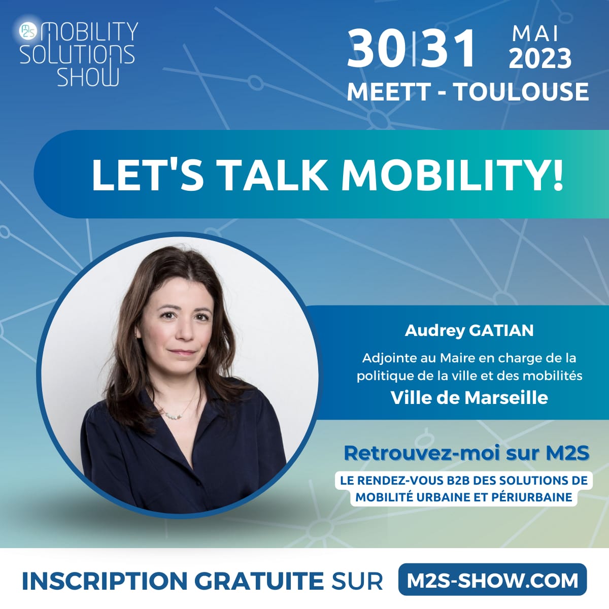 📍Rendez-vous demain matin au Mobility Solutions Show à Toulouse pour parler acceptation des nouvelles mobilités et déplacements domicile-travail. ⤵️
m2s-show.com/visiter/