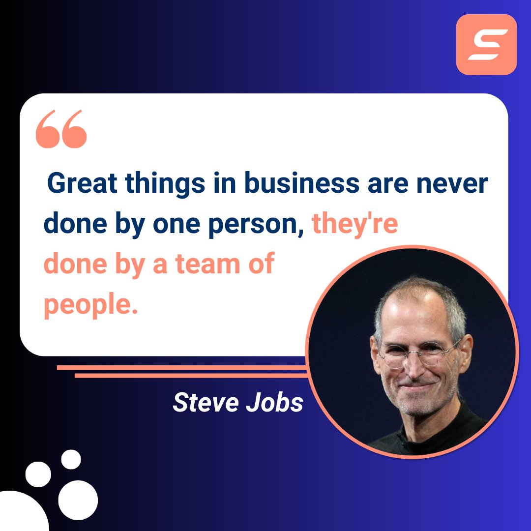 sprintmodo's tweet image. Key takeaways from "Steve Jobs" by Walter Isaacson
1. Foster a culture of collaboration 
2. Focus on long-term goals 
3. Attention to detail is critical 
Setting clear goals and encouraging collaboration to achieve them can really help so many teams #Teamwork #HighTeamPerformance
