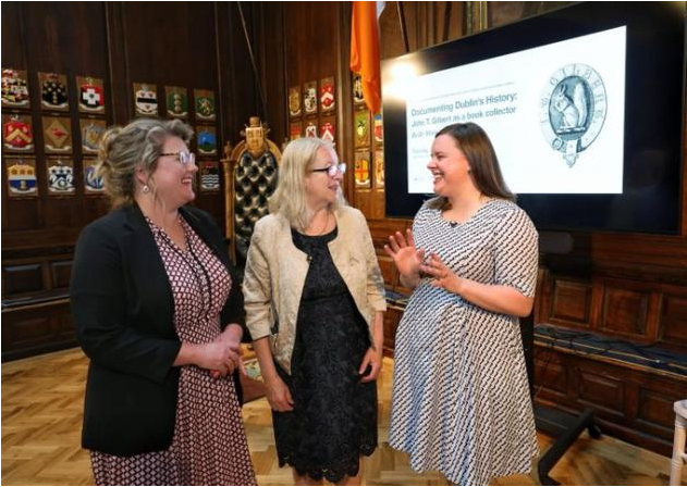 dubcilib's tweet photo. The annual Sir John T. Gilbert Commemorative Lecture returned this May with a talk by Dr Máire Kennedy. 

"Documenting Dublin’s History: John T. Gilbert as a book collector"

Watch back here: https://t.co/Ky42Y13Mur

#MyDublinLibrary https://t.co/5TuVZ0DdUR