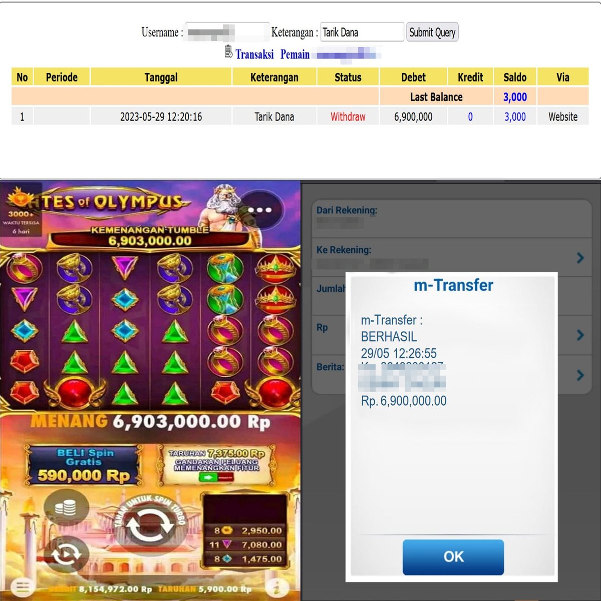 vanesha855's tweet photo. SELAMAT ID : ME******53
BERHASIL WITHDRAW : 6.900.000 
SITUS AMAN % TERPERCAYA TOGEL , RTP , SLOT GACOR SEMUA LENGKAP . 
HANYA DI LINK INI 📷📷
LINK : https://t.co/trZAJhOrLU https://t.co/LQIX3m1C2u