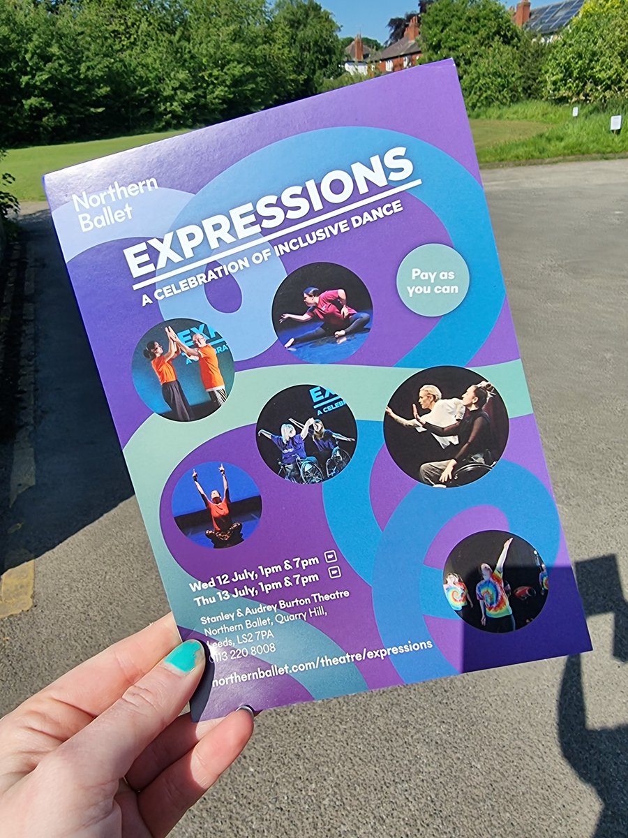 Less than a month to go until we perform at @northenballet's 'Expressions'!

Book your tickets to see us in  on Thursday 13th July @ 7pm: northernballet.com/theatre/expres…

#leeds #bradford #yorkshire #inclusivedance