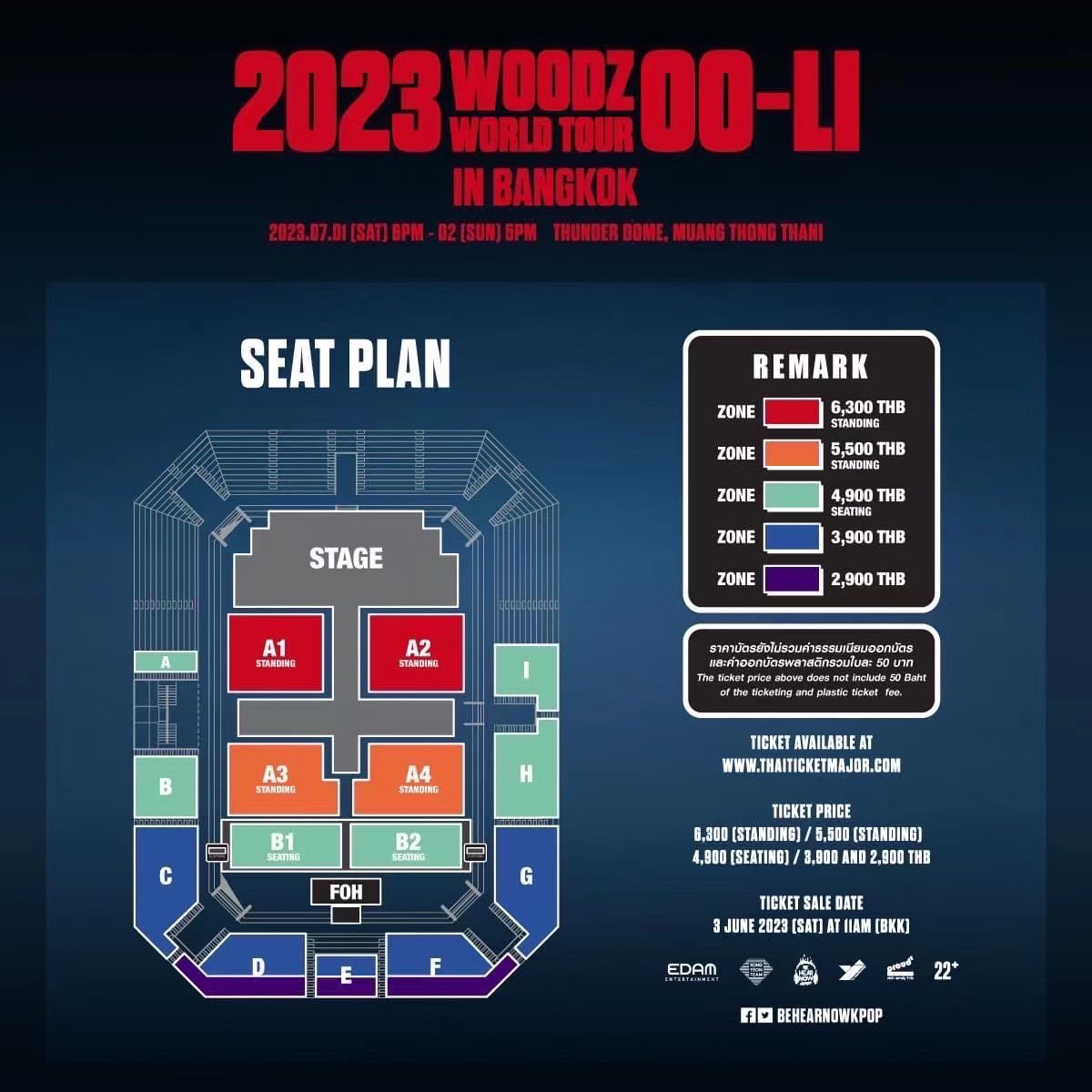 2023 WOODZ OO-LI WORLD TOUR in BANGKOK

👉position
A1/A2: qn<100
              qn<300
              random

Pls DM if interested🫶🏻

#WOODZ
#WOODZ_WORLD_TOUR_IN_BKK
#OO_LI_BKK