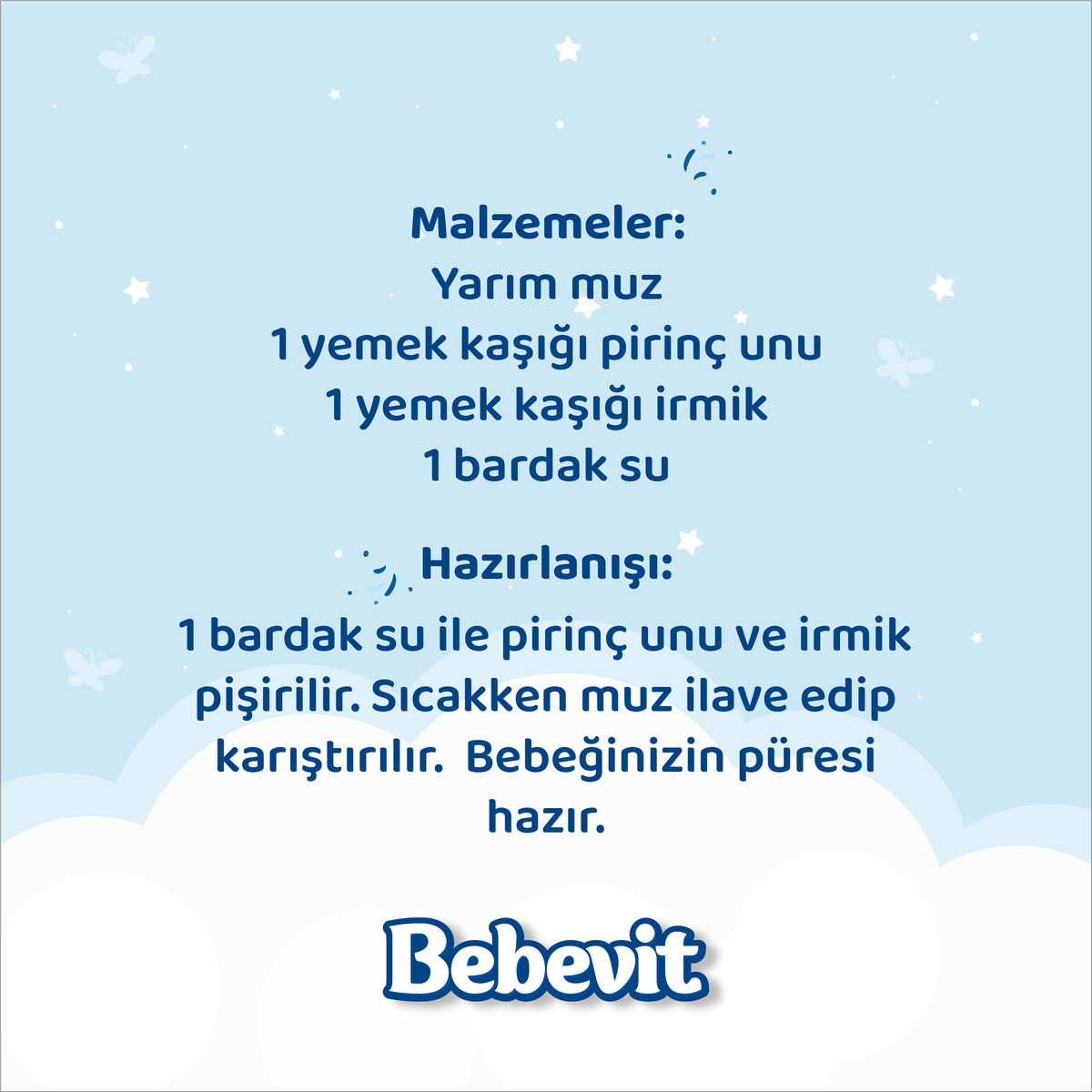 bebevit's tweet photo. Bebeğiniz için hazırlayabileceğiniz;
Muzlu Puding Tarifi 📷
Afiyet olsun!
#anne #bebek #ekgıda #bebekbeslenmesi #ekgidayageciş #bebevit https://t.co/Ju5mvpjwPZ