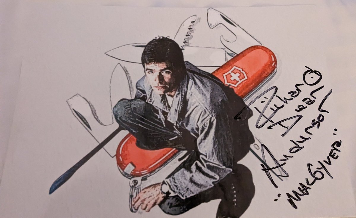 #FedCon #FedCon31 #RichardDeanAnderson #Autograph