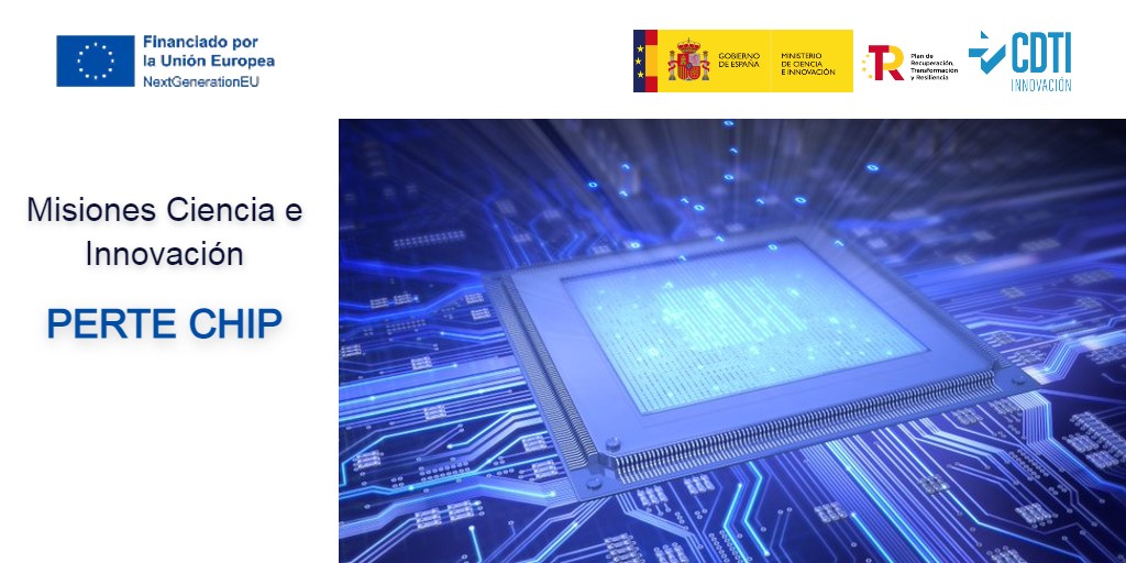 @CDTI_innovacion (@cdti_innovacion) on Twitter photo 📢 Nueva convocatoria #Misiones #Ciencia e #Innovación del CDTI Innovación vinculada al #PERTE de microelectrónica y semiconductores👇
💶 Presupuesto: 60M€ de fondos #NextGenerationEU
🗓️ Solicitudes: del 05/06 al 17/07
Info➡️ bit.ly/3WL7cCg
<a href="/CienciaGob/">Ministerio de Ciencia, Innovación y Universidades</a> #PERTE_Chip 📢 Nueva convocatoria #Misiones #Ciencia e #Innovación del CDTI Innovación vinculada al #PERTE de microelectrónica y semiconductores👇
💶 Presupuesto: 60M€ de fondos #NextGenerationEU
🗓️ Solicitudes: del 05/06 al 17/07
Info➡️ bit.ly/3WL7cCg
<a href="/CienciaGob/">Ministerio de Ciencia, Innovación y Universidades</a> #PERTE_Chip