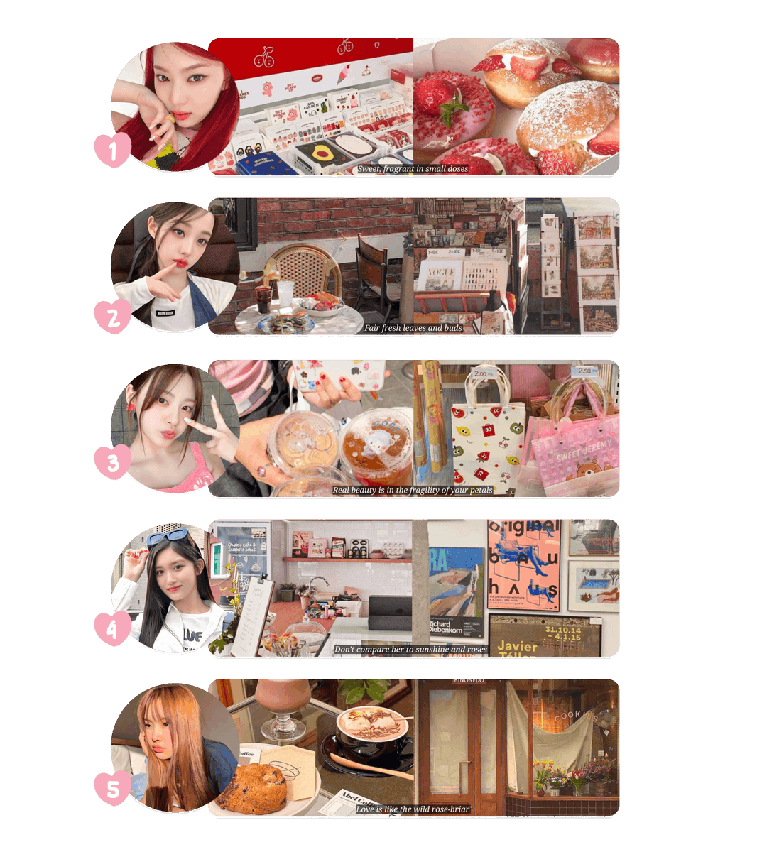 halo! aku ada mini rs dari katalogku 'moodie sub' boleh ditake langsung via dmku (sebut nomor aja) ya. harganya 4k/each! 💗 nanti yang dapat aku react dmnya, untuk yang avail akan aku update di bawah ya! makaci banyak! 🥹

#zonauang