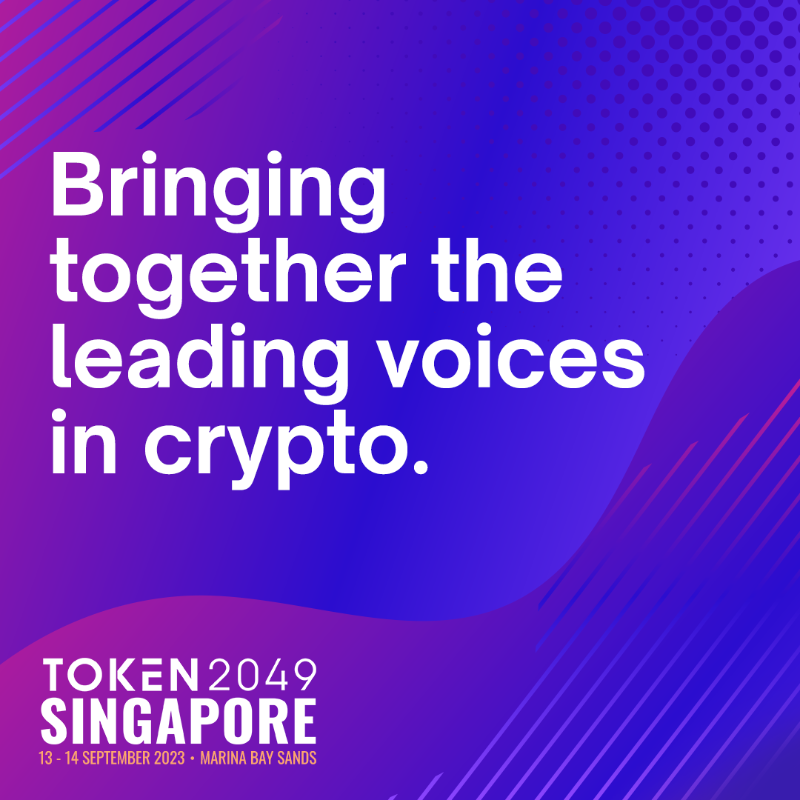 token2049's tweet photo. Meet @tyler (@Gemini), @CryptoHayes (@BitMEX), @nic_carter (@CastleIslandVC), @ercwl, and other pioneers in the crypto industry along with 10,000+ attendees on 13-14 September 2023 in Singapore.

Tickets: https://t.co/mgbtR9omea