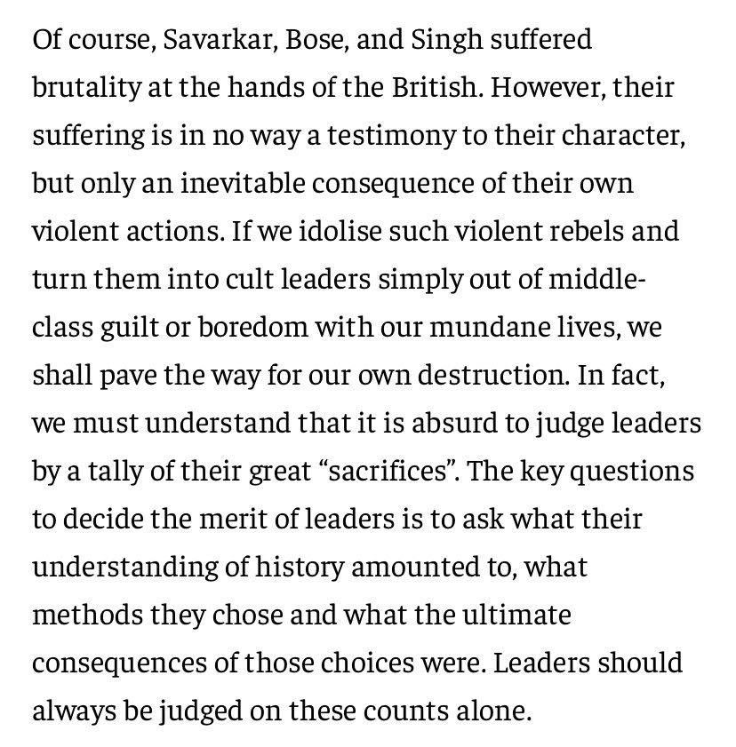Absurd to judge leaders by a tally of their great sacrifices! How else does one do that then. #mumbai2611 #BhagatSingh #sandeepunnikrishnan
#tukaramomble