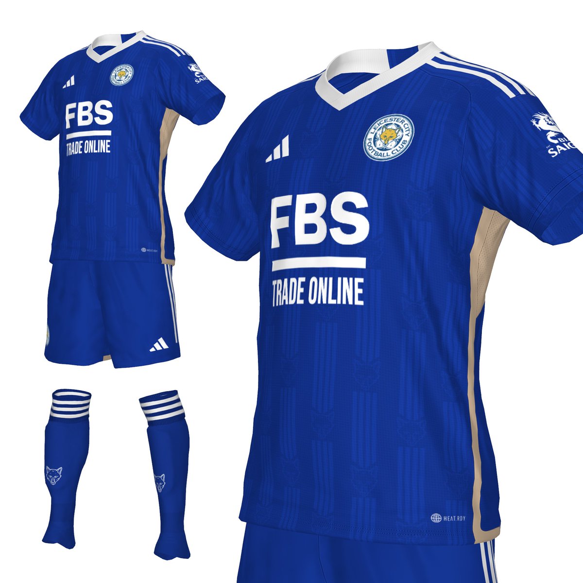 Official: Leicester Home Kit 2023-24

White & Blue shorts available.
EFL armband added 😥
       Download:drive.google.com/drive/folders/…

#pes2021 #pes21 #peskit #kitmaker #eFootball2023 #LCFC #LCFCKit