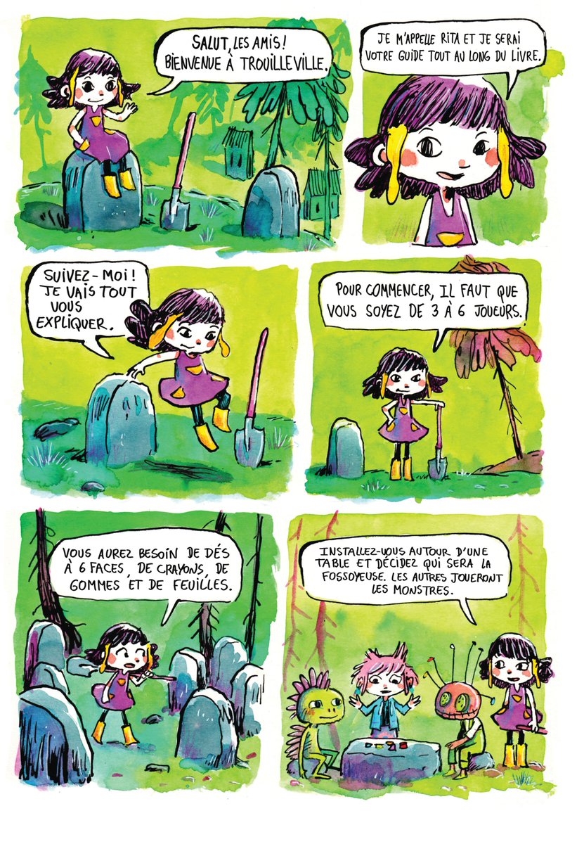 Gofroles's tweet image. Pour gagner un exemplaire (sur 5) du super JDR 
Trouilleville (pour enfants et leurs parents) de @MakakaEditions 

présenté dans notre GoR de mercredi RT + follow notre super compte et nous vous tirons au sort dans les jours qui viennent