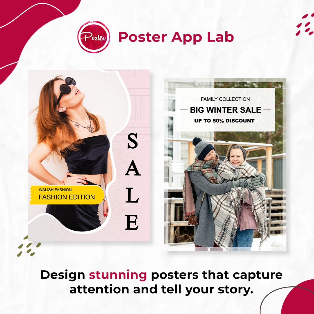 PosterMakerApp's tweet photo. Create captivating posters that demand attention and beautifully narrate your unique story. Let your creativity soar as you design stunning visuals that leave a lasting impression. Start designing today!

#posterapplab #poster #posterdesign #posterart #posterprinting #flyers https://t.co/QfVTENbvO1