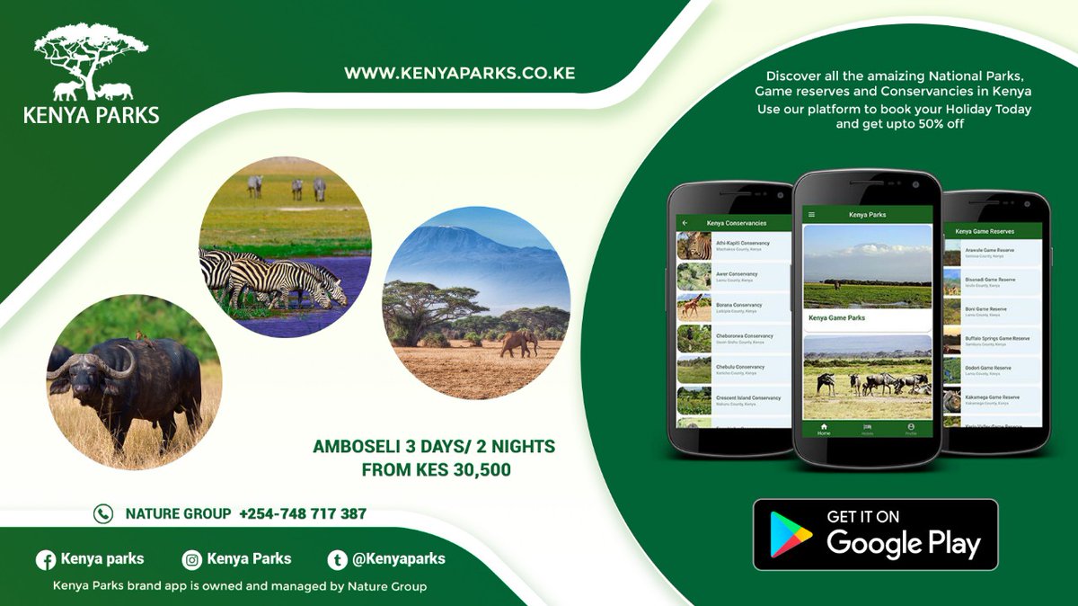 Go2kenya's tweet photo. Experience the breathtaking views of Mt Kilimanjaro and get up close with magnificent elephants in Amboseli National Park. Book your trip now and discover the magic of Africa's iconic landscapes.

For bookings:
📲+254–748 717 387
📧info@go-kenya.com

#Amboseli #Safari #Wildlife https://t.co/wR4hlNu0kZ