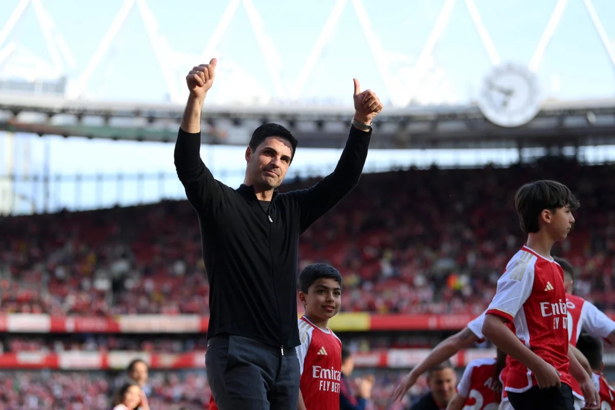 Mikel Arteta’s 3 full seasons as Arsenal manager:

20/21 - 8th place, 61 points

21/22 - 5th place, 69 points

22/23 - 2nd place, 84 points

🚀  Decent trajectory