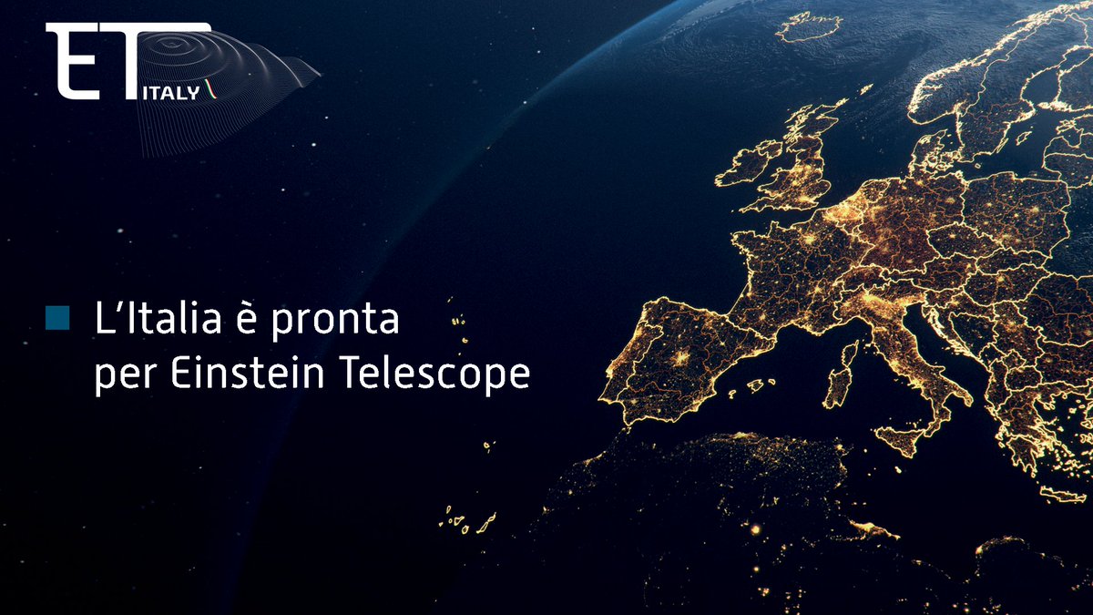 L’Italia è pronta a ospitare l’infrastruttura #EinsteinTelescope, grazie alla sua grande esperienza nella ricerca delle #OndeGravitazionali, iniziata nel 1970 con i fisici Edoardo Amaldi e Guido Pizzella.
📲 einstein-telescope.it