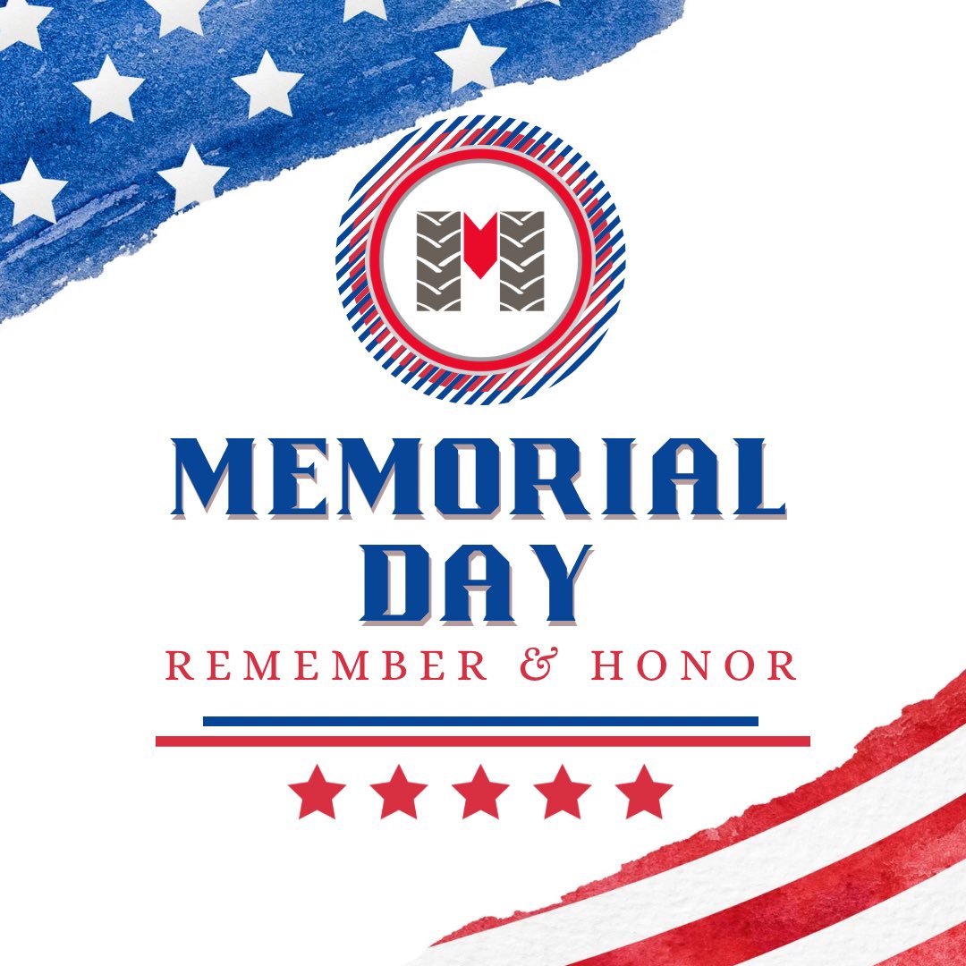 MidSouthAg's tweet photo. Happy Memorial Day! We are forever grateful for those who have selflessly served our country. #midsouthagequipment https://t.co/HKxfdoH13Y