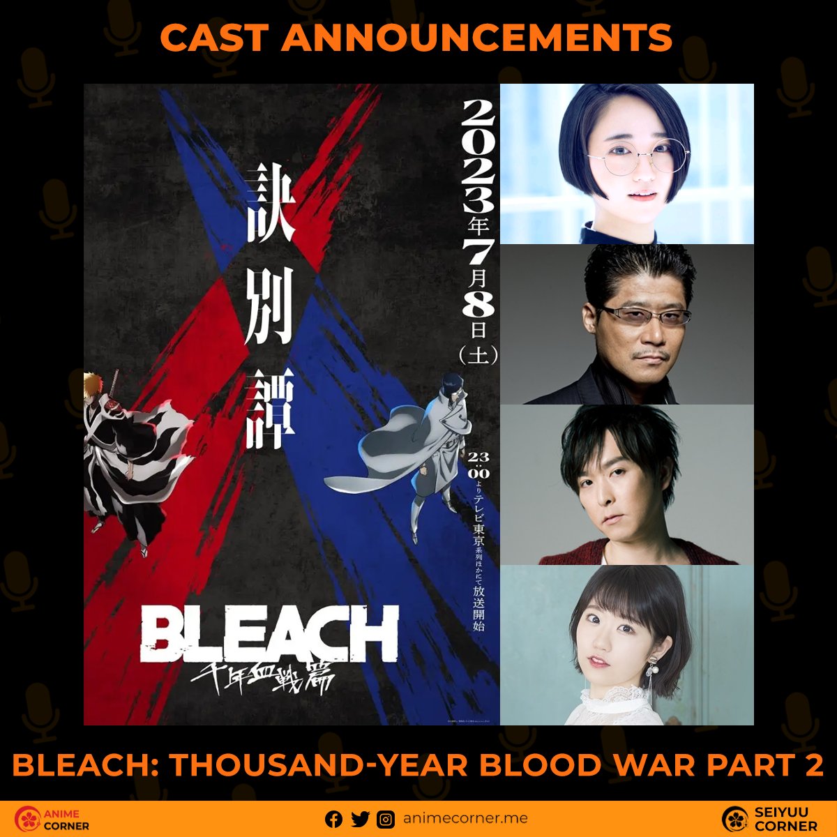 I have to pinch myself constantly: Ichigo Voice Actor Reveals the  Thousand-Year Blood War Episode That Completes Bleach - FandomWire