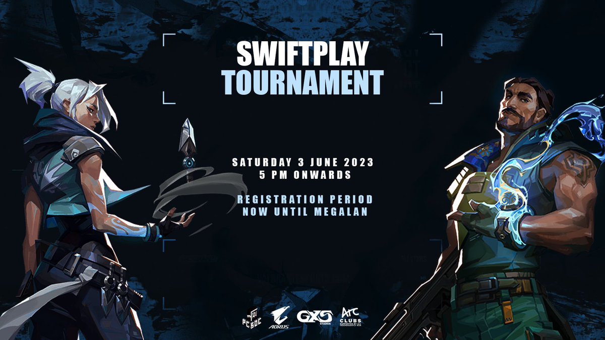 League of Legends not your cup of tea? 🍵 Don’t fret as PCSoc have gotchu and will also be hosting a 🤩Valorant Swiftplay Tournament 🤩 at UNSW’s biggest gaming event: ⭐️ MegaLAN! ⭐️

Sign up now as spots are limited!
👉🏻 forms.gle/P2bWrBWWH4ZQGg… 👈🏻