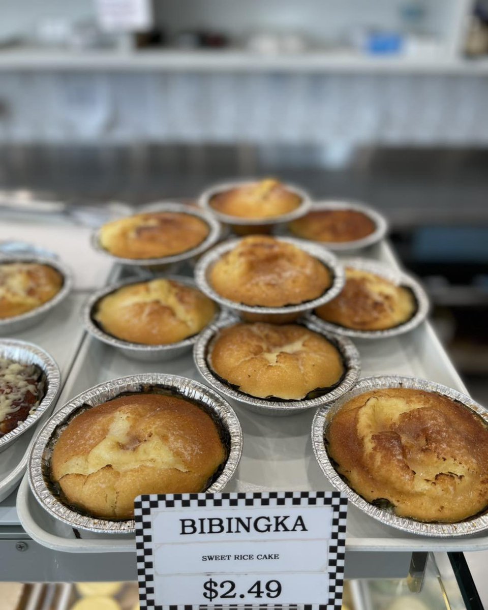 Sweet-salty, smooth as silk rice cakes or simply Bibingka from The Baker’s Son. Get it while it’s hot 😊 #bibingkais❤️ #whatsgoodjax #jaxfood #thebakersonusa #jaxfl #jacksonvillefl #904eats #jaxfoodie #yelpjax #freshlymadeforyou