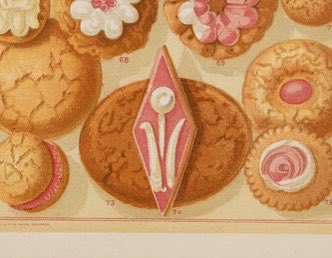 Their designs included animals, crowns, flowers and even people!

Clockwise: 44. Toy Cracknel, 137. Charivari, 74. Diamond Raspberry, 191. Marionette

#NationalBiscuitDay #EYALocal