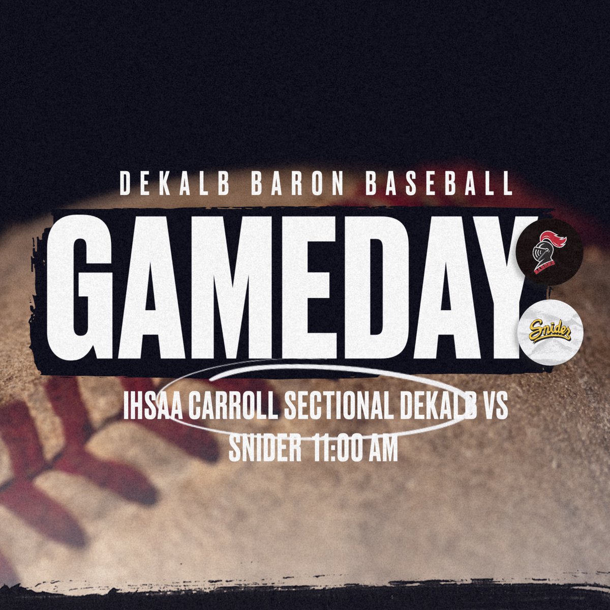 Baron Athletics Today 
#WeAreDeKalb