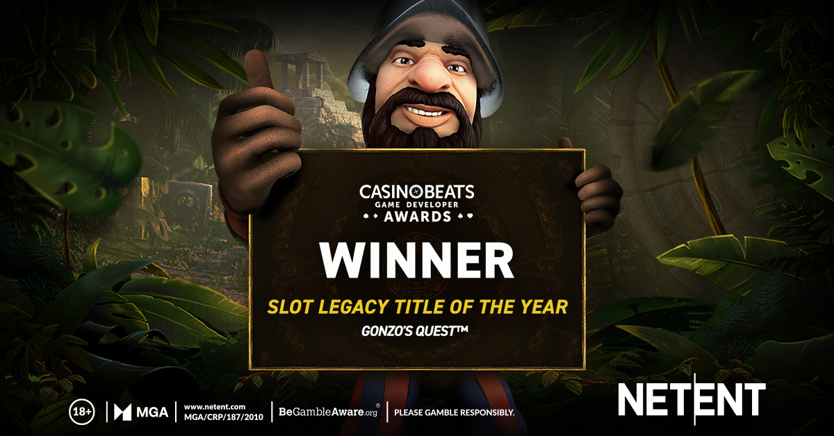 Gonzo&#39;s Quest™ has won the Slot Legacy Title of The Year at  #GameDeveloperAwards!
We are thrilled that after 12 years Gonzo&#39;s Quest™ continues to be a popular slot game! 
   
&#128286;