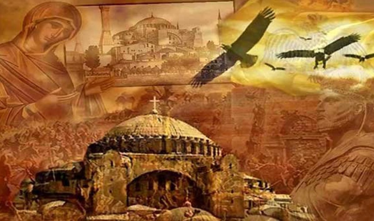MichailGkolemis's tweet photo. Η παλλόμενη ελληνική ψυχή δεν μπορεί να αλωθεί. 

Τα προπύργια της εθνικοφροσύνης είναι απόρθητα.

Η Κωνσταντινούπολη, η γλυκιά Πατρίδα, βασιλεύει στην ιστορική μας παρακαταθήκη.

Τρίτη, 29 Μαΐου 1453 🙏 https://t.co/pQpGEVhgVg