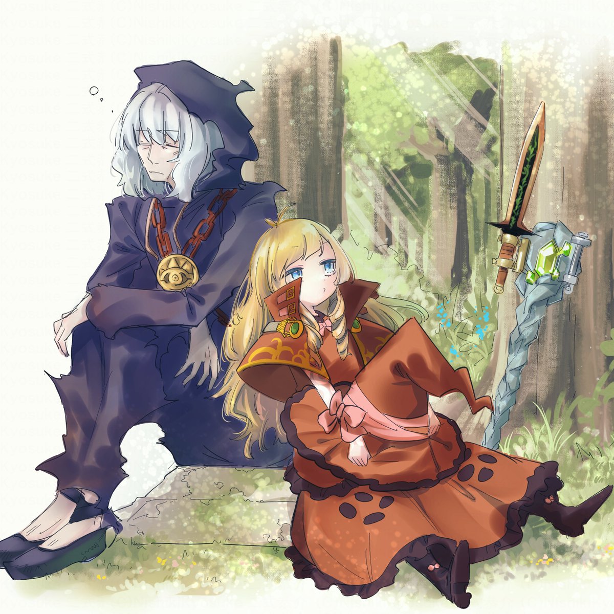 「人生の推しです」|二式恭介＠吸血鬼ちゃん連載中！のイラスト