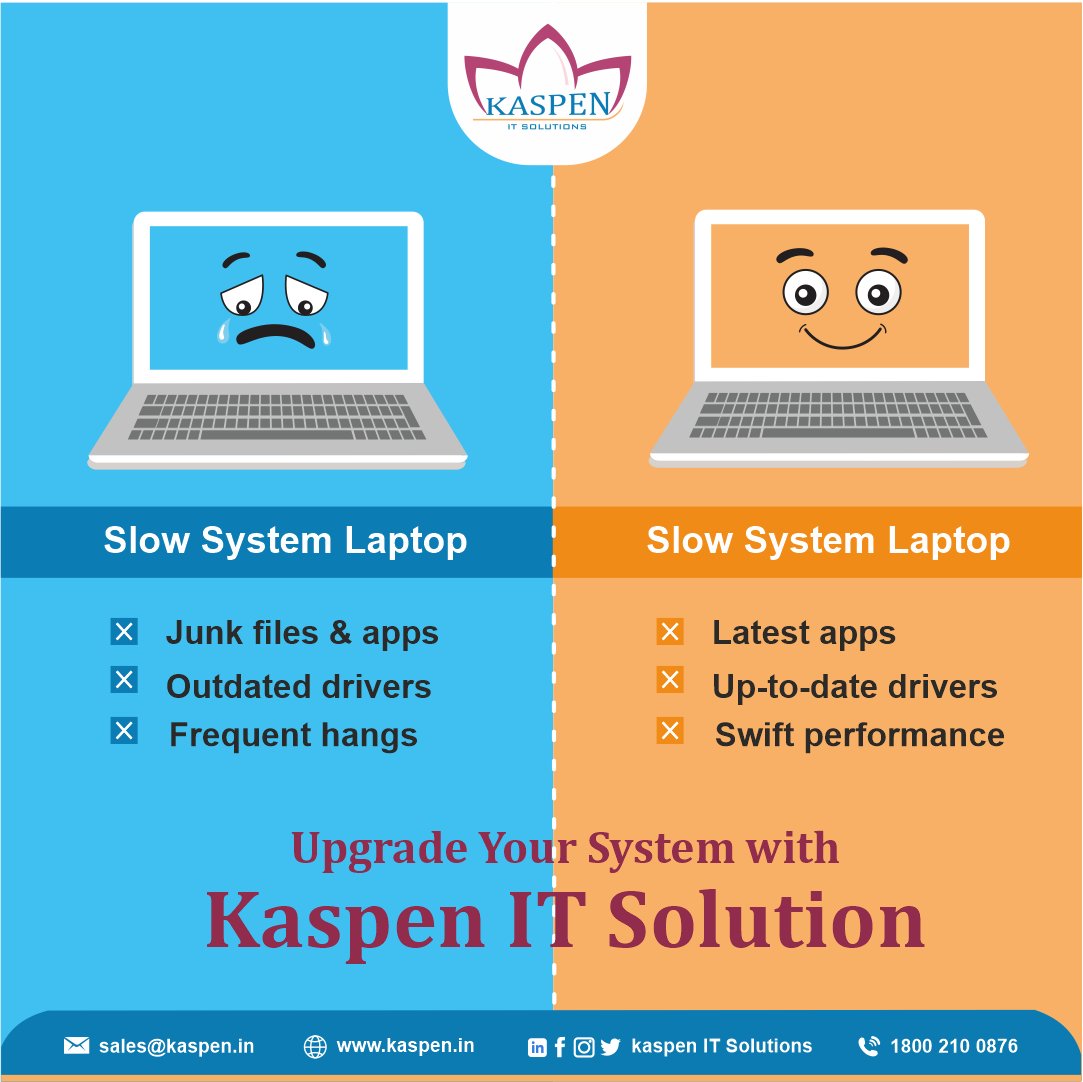 Upgrade your system securely with 𝐊𝐚𝐬𝐩𝐞𝐧 𝐈𝐓 𝐒𝐨𝐥𝐮𝐭𝐢𝐨𝐧𝐬. Our experts adhere to industry standards for quick, reliable upgrades. Contact us now!

kaspen.in

#kaspen #laptopupgrade #techsupport #itsolutionsprovider #pcupgrade #tech #performanceboost