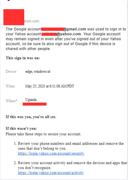 ArthurKmo's tweet photo. #CyberTuesday
The beauty of reviewing your security settings is that you will always be alerted in case of any intrusion. As seen from this screenshot.
A warning comes through with clear steps to check if it's you/not & guidance is given on what to do?
#BetterSafeThanSorry https://t.co/rZEcUTrwFJ