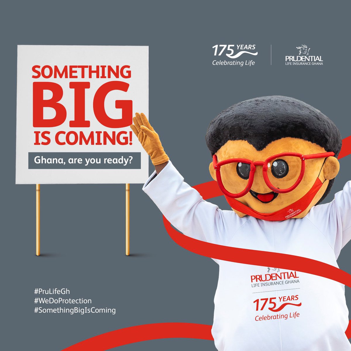We have some super EXCITING news coming really soon! You don't want to miss it.
Tag a friend and keep your eyes on this page...
#PruLifeGH
#WeDoProtection
#SomethingBigIsComing