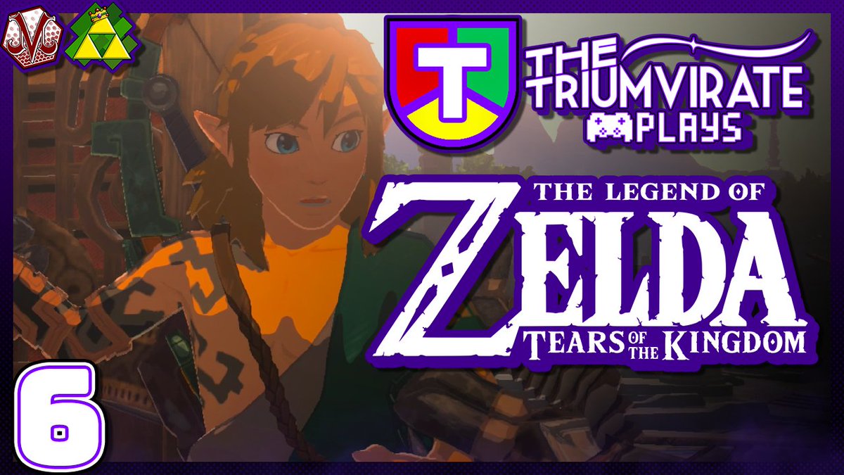 TriumvirateVG's tweet photo. New #letsplay video on the YouTube channel today!

EPISODE 6 - The Triumvirate Plays: The Legend of Zelda: Tears of the Kingdom

Click to watch when it airs at 12PM CT!
► https://t.co/JOjGk2C4nm https://t.co/vXArLv8h1P