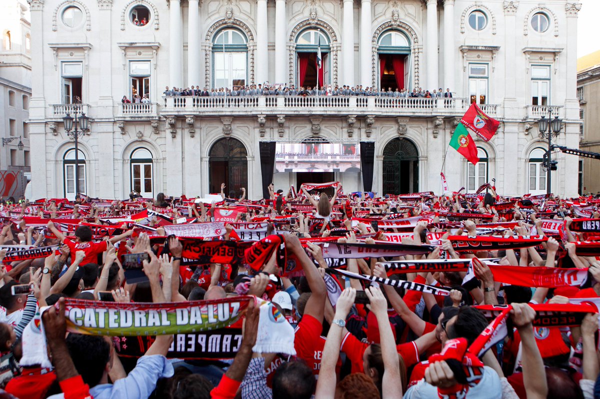 Hoje, pelas 17h, os campeões nacionais serão recebidos na Câmara municipal de Lisboa.