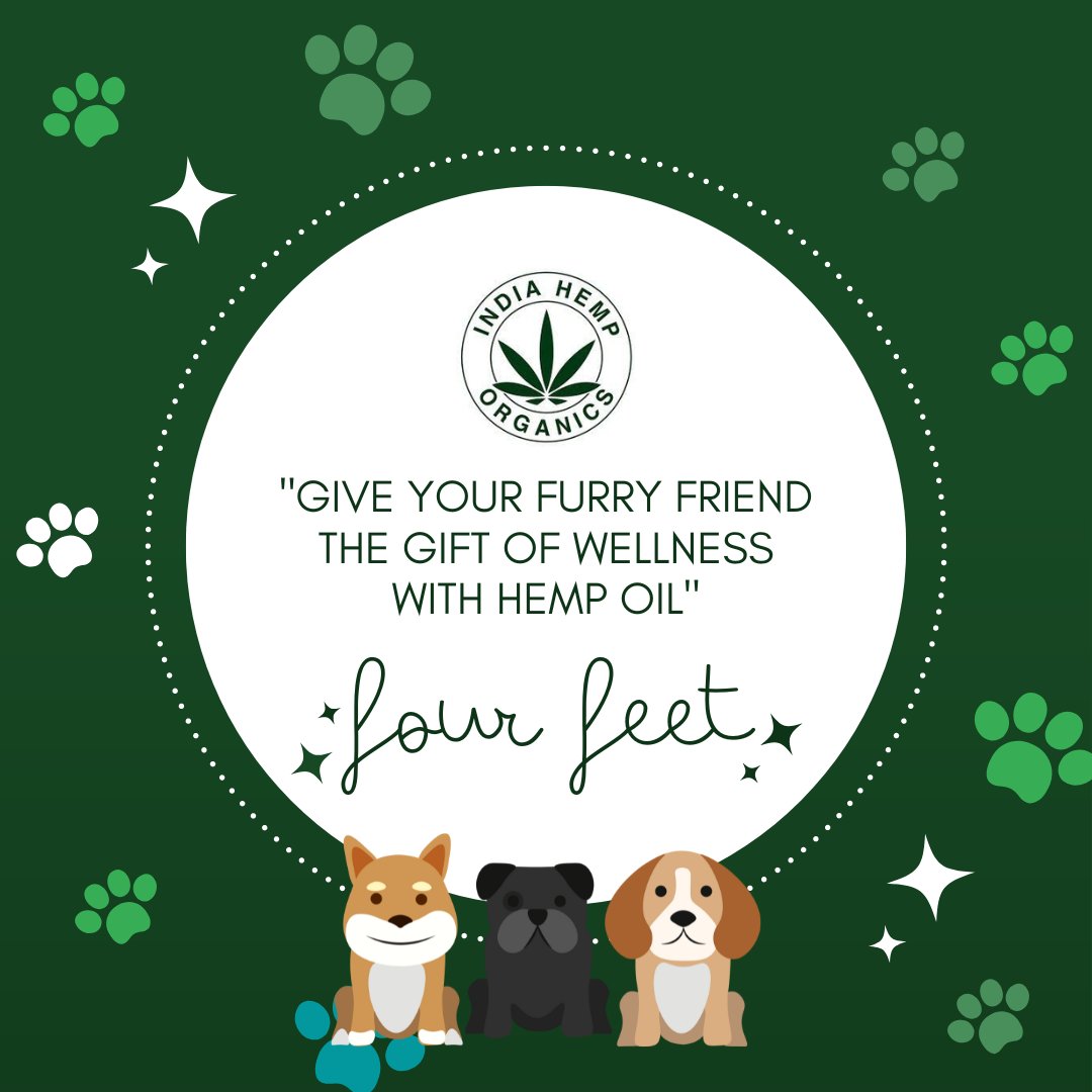 dgassociation09's tweet image. indiahemporganics.com/blogs/news/pet…
The benefits of #cannabisoilfordogs in inducing relaxation, reducing joint pain, and reducing anxiety have been very promising. It can enhance their general wellbeing and is natural. 🐾❤️ #Naturalpetcare, #CBDfordogs #happypuppies #indiahemporganics