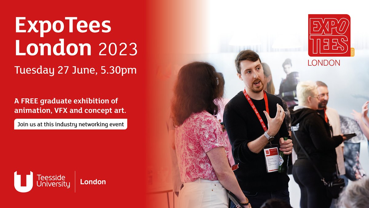 🤩📣 EXCITING ANIMATION, VFX, AND CONCEPT ART NETWORKING OPPORTUNITY IN LONDON!

🤝 Connect with graduates and industry professionals
💭 Gain insight from notable speakers
💡 Spark inspiration from our graduate show reel

Grab your free ticket 👉  bit.ly/3MsEX7E